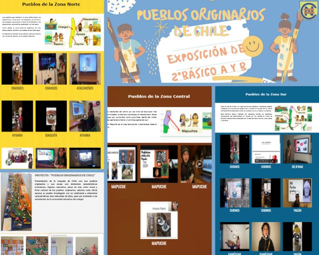 Exposición “pueblos Originarios De Chile” 2° Básico Colegio Nsdc