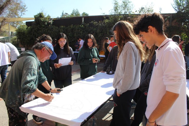 5WEB NSDC 2023 - III y IV Medios - Actividad con lienzos - Reflexión de jóvenes sobre nuestra sociedad
