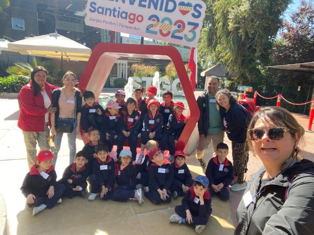NSDC 2023 - Salidas Pedagógicas en el 1° Ciclo - los Kínder al Parque Metropolitano de Santiago (cerro San Cristóbal)