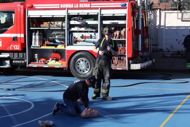 NSDC 2024 - Los Bomberos visitan el Colegio 41