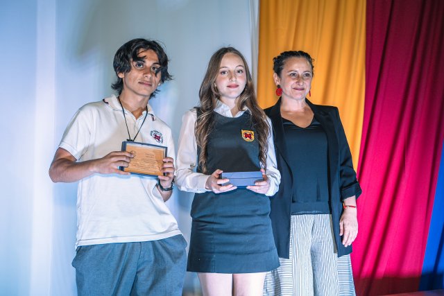 Premio de Artes Musicales: Pablo Castillo Pérez y Antonia Méndez Verdugo.