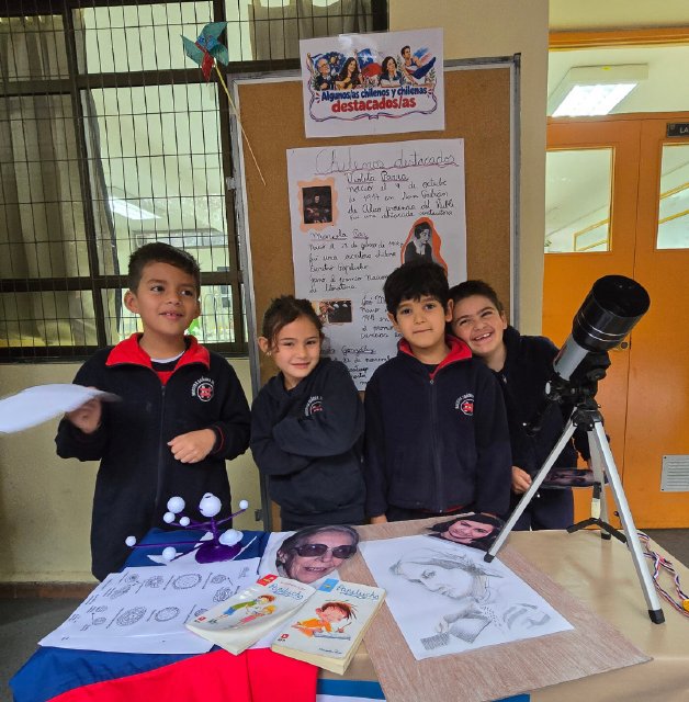 1° A - Chilenos destacados
